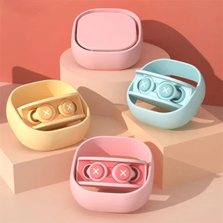 Tampões LOVETOUCH Para Orelha De Silicone Profissional À Prova De Som Redução Do Ruído Dormir Com Esponja Macias Anti-K4T6
