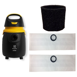 6 Saco + Filtro Permanente para Aspirador de Pó Electrolux GTCAR