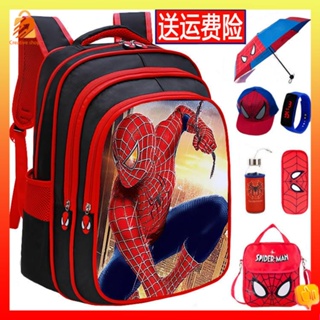 Mochila Pequena Infantil Lona Homem Aranha Escolar 5 Anos