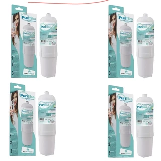 Kit 4 Refil Filtro Vela Policarbon Purifika Compatível Bebedouro Agua Soft Everest Baby Slim Plus