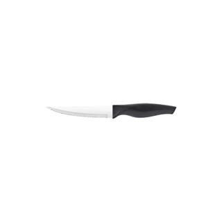 Faca Multiuso Brinox Cross 4 1/2" 22 cm Aço Inox Cabo Preto