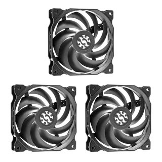 Kit 3 Cooler Fan 120mm 12cm Ventoinha XPG Vento120-BKCWW