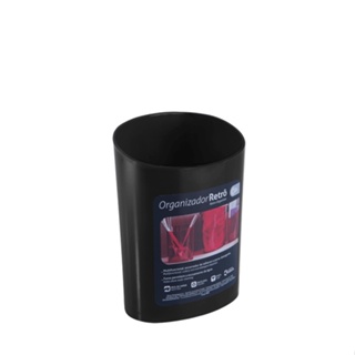 Escorredor De Talheres Coza Glass 11,7 x 8,1 x 16,2 cm Preto