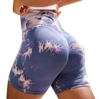 Leggings Femininas Yoga Sports Shorts Fitness Cintura Alta  Abdômen-Narrowing Stretch