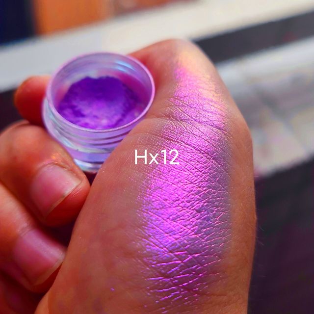 Ultra-Thin Iridescent Color Shift Holográfico Sombra Holográfica