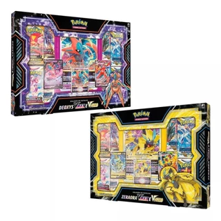 Box Coleção De Batalha Pack com 2 Box (Deoxys + Zeraora)