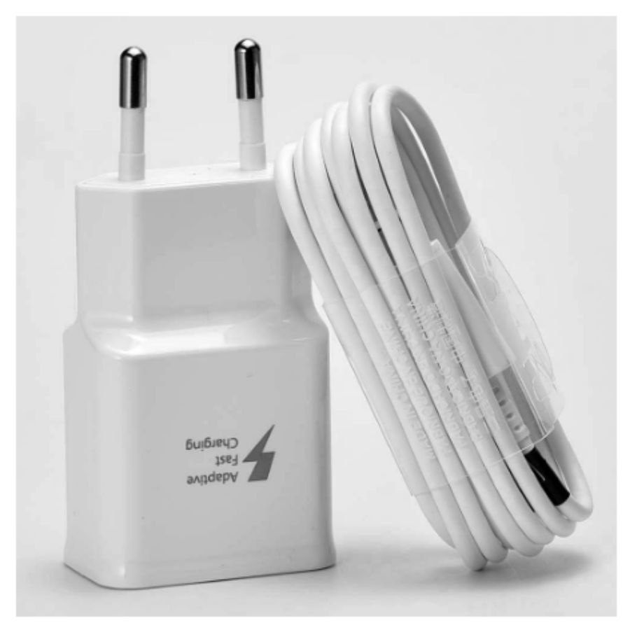 Carregador de Celular Samsung Turbo Tipo C para Galaxy A02s A03 A11 12 A20 21s A22 30s A31 A50 71 A80 S8 S9 S10 M31 M51