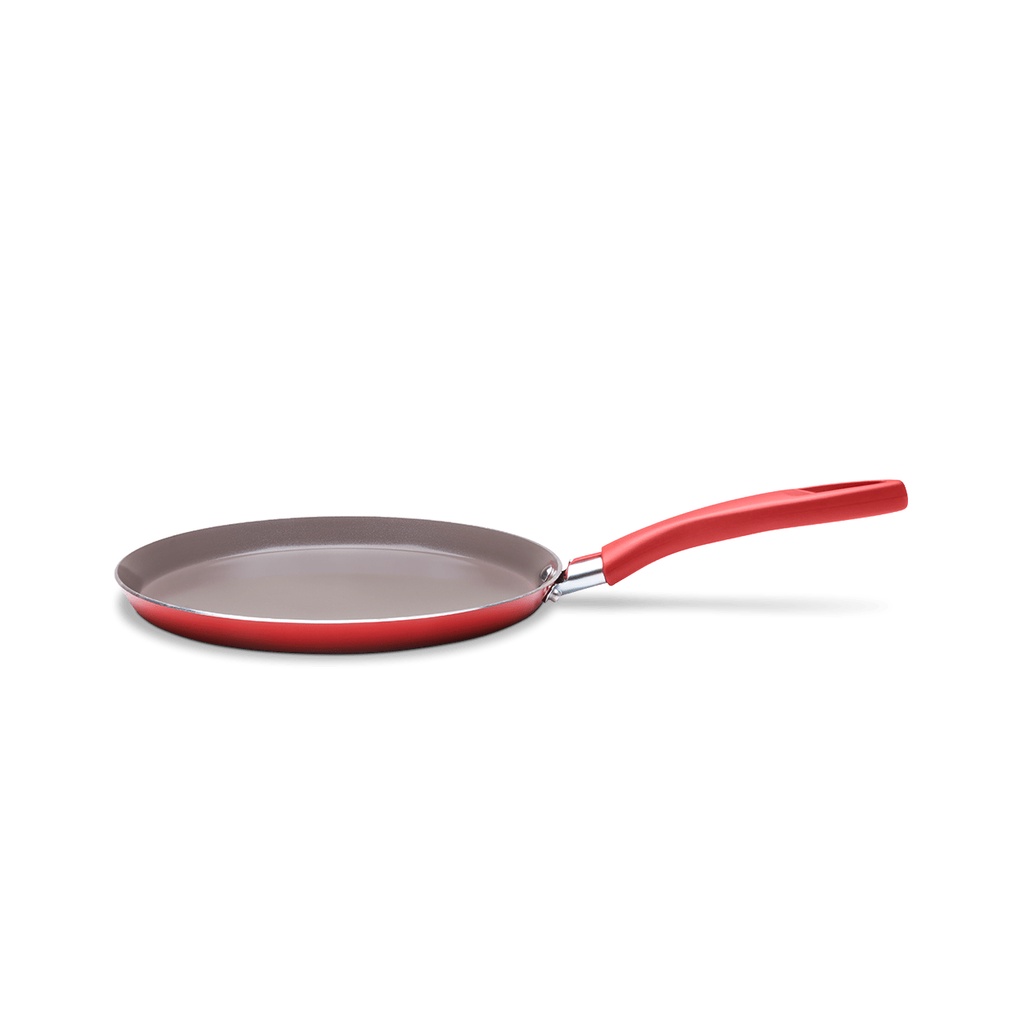 Tapioqueira E Panquequeira Ceramic Life Brinox Easy Ø 22 cm Vermelho