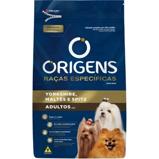 Ração Origens Raças Específicas Cães Adultos Yorkshire, Maltês E Spitz 3kg