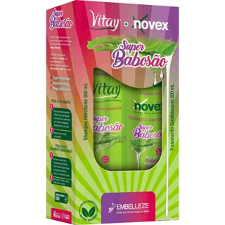 VITAY NOVEX SUPER BABOSÃO SHAMPOO300ML+CONDICIONADOR200ML