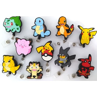 Porta Crachá Retrátil Personalizado P0kemon