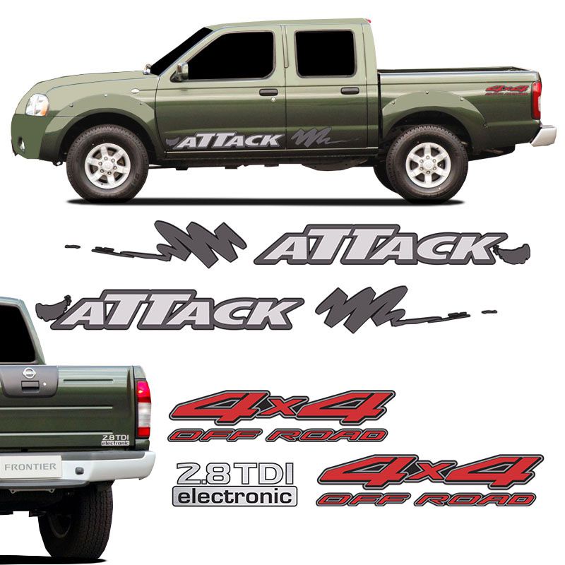 Kit Adesivos Troller T4 2015/2019 4x4 Trilha Dakar Completo Cor: PRATA :  : Automotivo