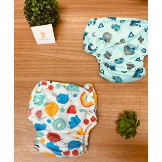Kit c/ 2 Fraldas Ecológica para Menino Calça Enxuta em Oferta na Shopee