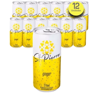 Tônica St. Pierre Ginger Lata 270ml (12 Latas)
