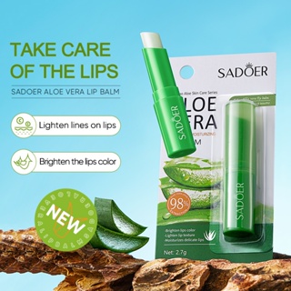 Aloe/Coco/Vitamina C Baton Bálsamo Hidratante Clareia Os Lábios Creme Labial Rugas 2,7g