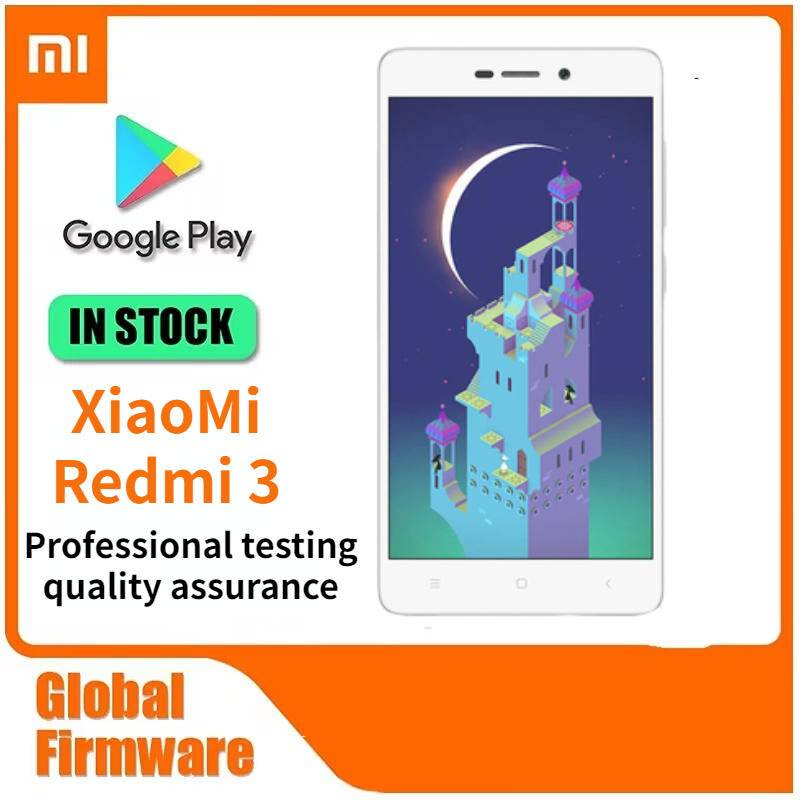 Xiaomi Redmi 3 2 + 16GB 5 Polegadas 13MP 4100mAh | Shopee Brasil