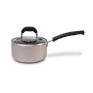Panela Com Tampa Brinox Saffron Antiaderente 1,45 Litros Ø 16 cm Champagne