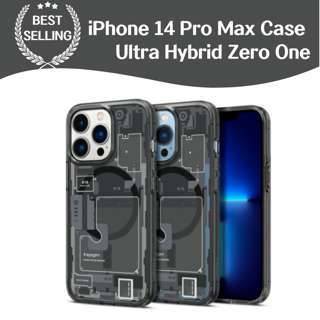 [iPhone 13 12 Pro MaxCase Ultra Hybrid Zero One (MagFit) Spigen Case