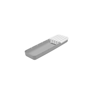 Organizador de Facas Coza Perfect 11,6 x 35 x 3,7 cm Cinza Frio