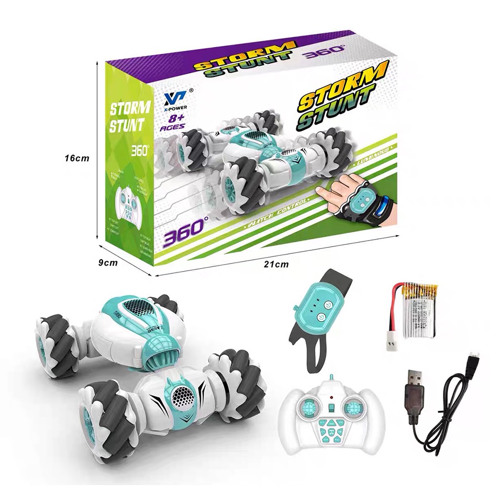 RC Controle Remoto Stunt Car para Crianças, Assista Sensor de Gesto,  Rotação LED, Brinquedo Eletrônico Presente para Meninos, 2.4G, Mais Novo,  2023