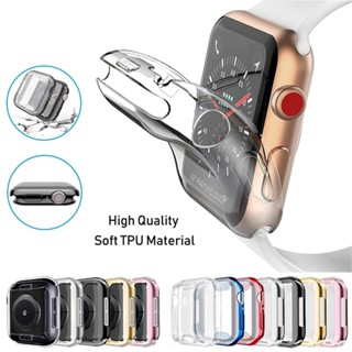 [Escolha De Valor] Estojo slim Silicone Smart Watch Case Para Relógio Apple 45mm À Prova De Choque Protetor De Tela Cheia Série 7 8 Dust Casesmartwatch