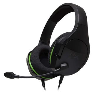 Headset Gamer HyperX Cloud Stinger Core Xbox One Series S/X com fio, Drivers 40mm, P3 HX-HSCSCX-BK - Preto e Verde