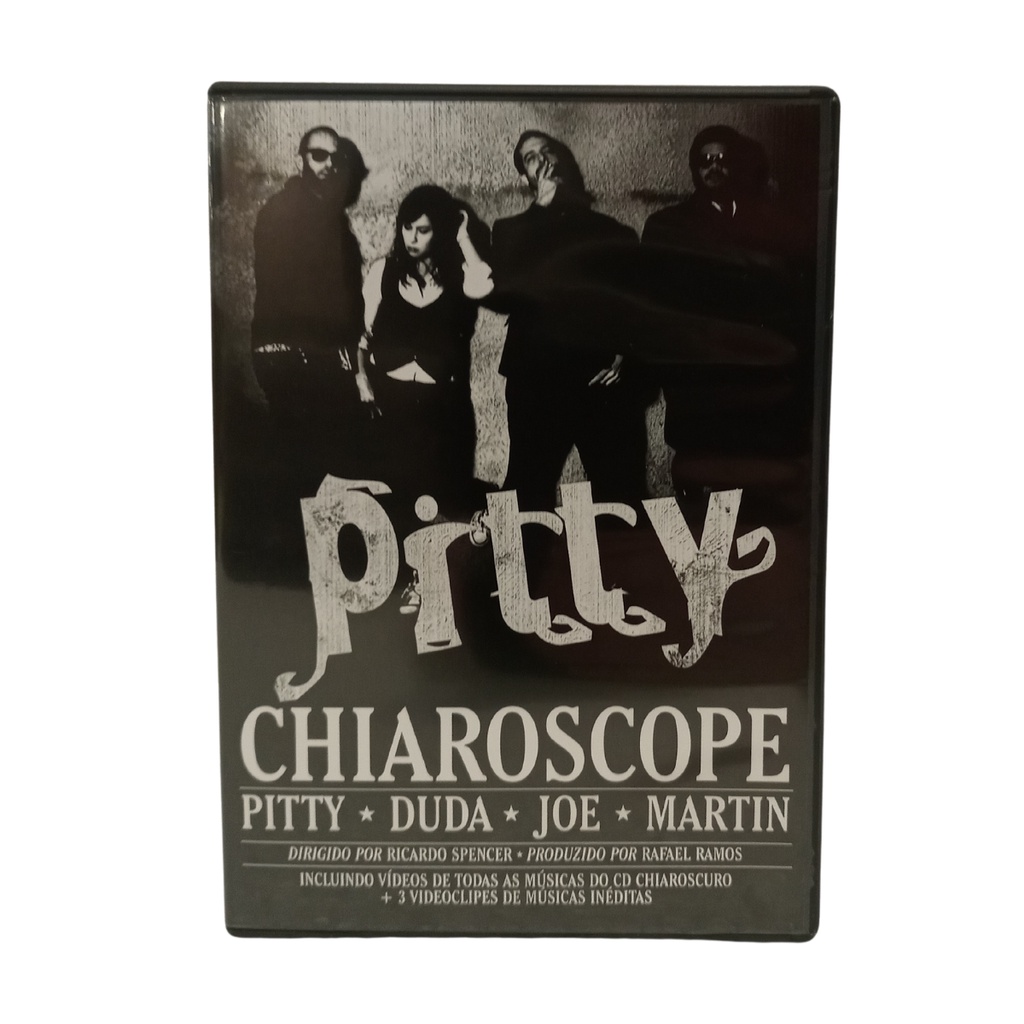 Dvd Pitty Chiaroscope | Shopee Brasil