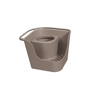 Organizador De Pia Coza Flex Basic 16,6 x 16,6 x 12 cm Warm Gray