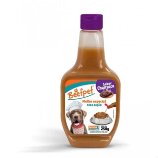 Molho Beefpet Para Ração Cães Sabor Churrasco 250g