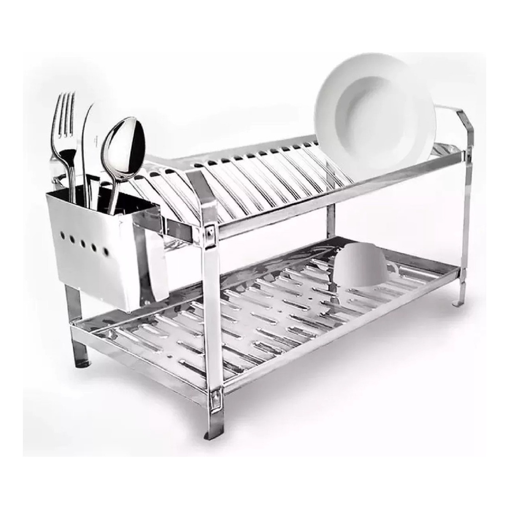 Escorredor Yp20 Pratos Montado Inox Pta Talher Inox | Shopee Brasil