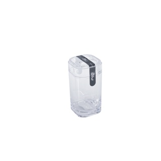 Porta Escova De Dente Coza Splash 6,5 x 6,5 x 12,7 cm Cristal