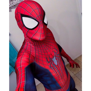 Halloween ps4 jogo spiderman insomniac super-herói cosplay traje