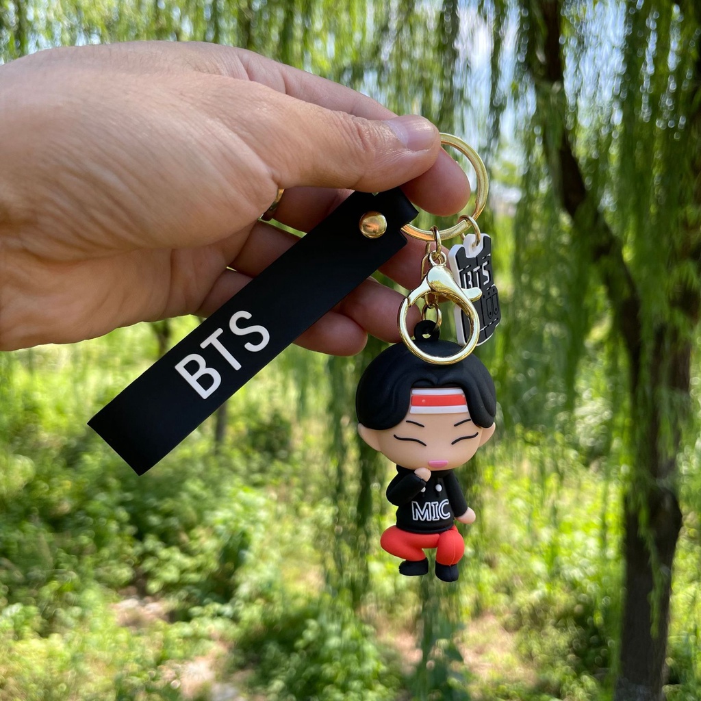 Chaveiro BTS V JUNG KOOK JIMIN JIN J-HOPE RM SUGA Boneca Figura De