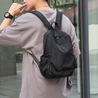 Mini Mochila Masculina Pequena Moda Leve Bolsa Escolar Repelente De Água Simples De Lazer Viagem Universal