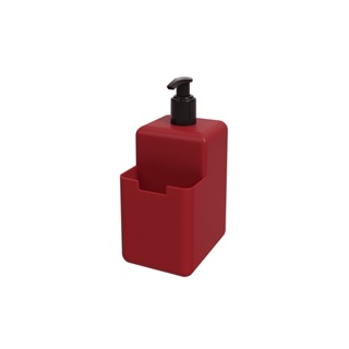 Dispenser Coza Single 8 x 10,5 x 18,2 cm Vermelho Bold