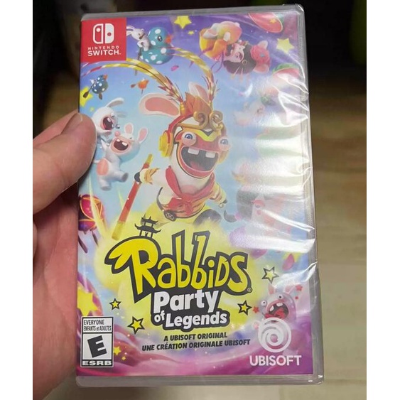 Rabbids Party of Legends Nintendo Switch Jogo Mídia Física Novo ...