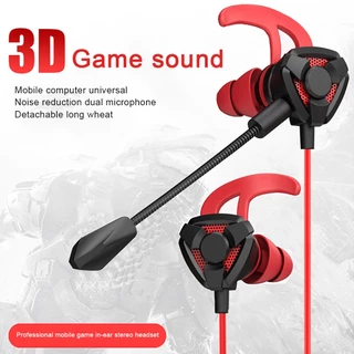Fones De Ouvido Para Jogos Com Fio G9 Microfone Intra-Auricular 9D Bass Stereo Redução De Ruído Fone Esportivo