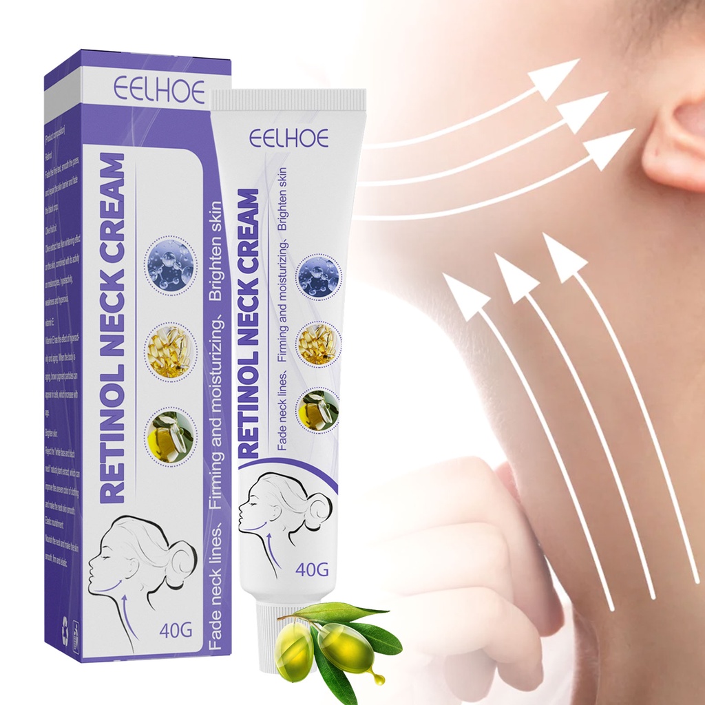 Creme Firmador Para O Pescoço Saudável Anti-Rugas Flácido TIghtener ...