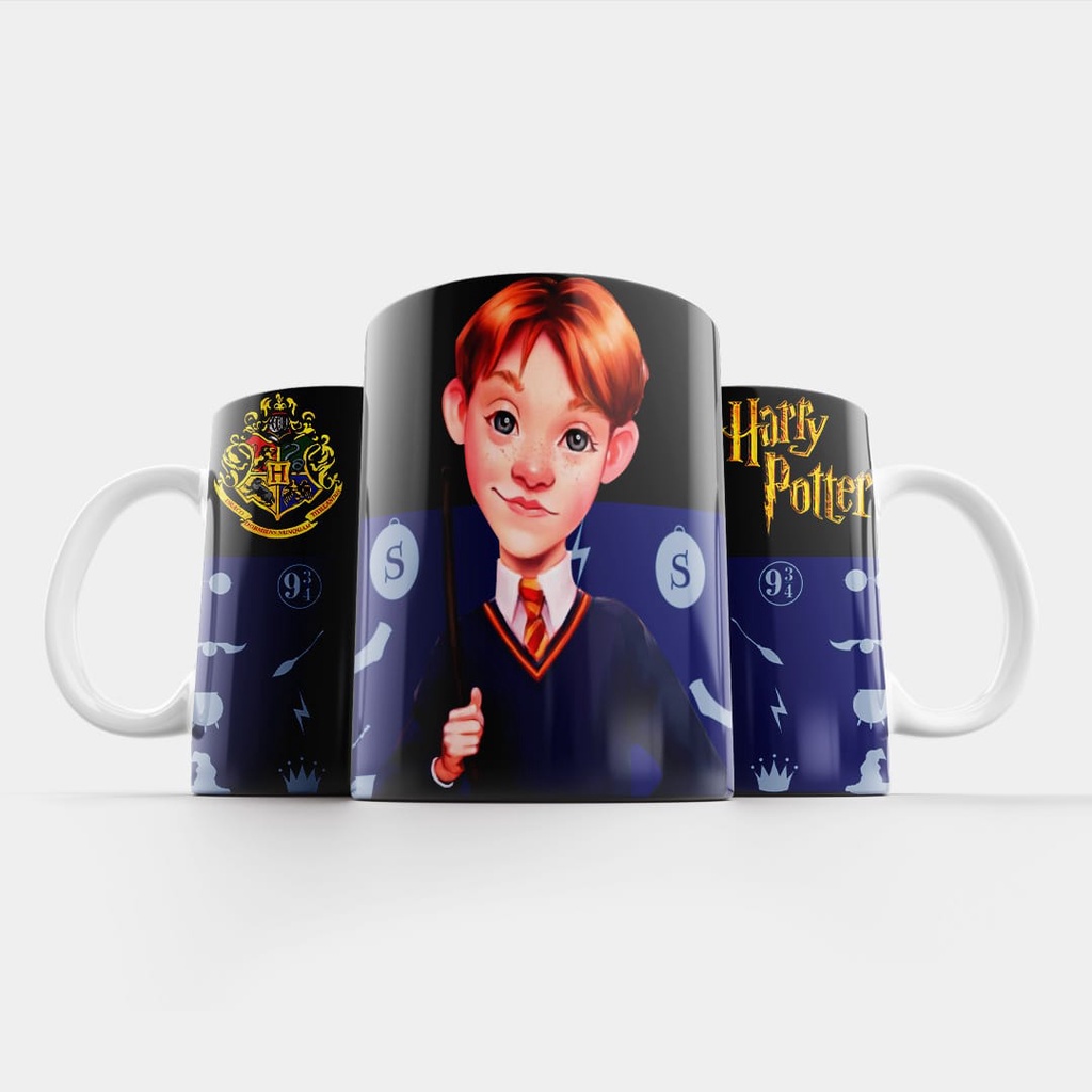 Caneca de Porcelana Harry Potter-Ron Weasley | Shopee Brasil