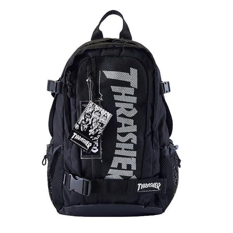 Outdoor BAG SKATEBOARD BAG THRASHER Backpack Japanese Limited Hiking Skateboard Street Oxford Bag SKATEBOARD BAG