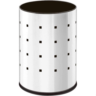 Cesto De Lixo Brinox Decorline Alpha 9,4 Litros Ø 20 x 29 cm Aço Inox
