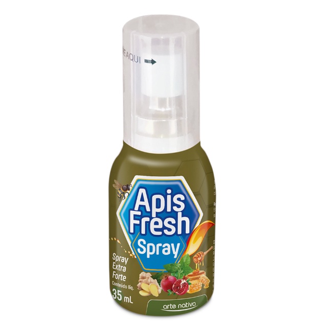 Spray Apis Fresh Extra Forte Arte Nativa Contendo 35ml | Shopee Brasil