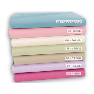 Kit Com 10 Fronhas 100% Algodão Sortidas