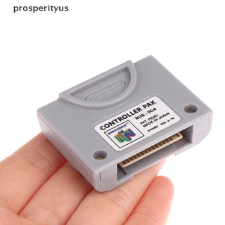 [prosperityus] 1Pc Cartão De Memória Nintendo 64 Controlador N64 De Expansão [BR]