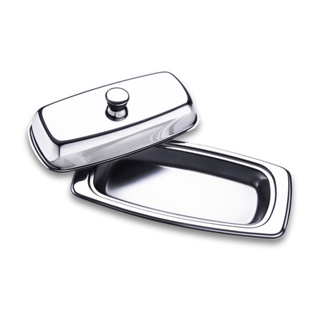 Manteigueira Retangular Brinox Atina Aço Inox
