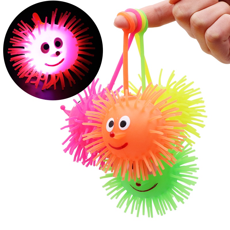 VORCOOL Bola inflável divertida de 22 cm, bola de desenho animado, bola de  PVC espessa, brinquedo para crianças pequenas (diâmetro de 22 cm)