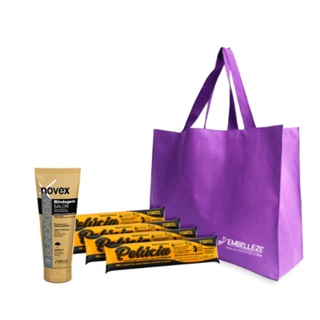 KIT NOVEX BLINDAGEM PARA HENEZADAS HENÊ PELÚCIA FORTE
