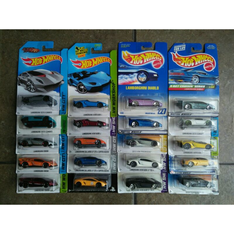 Hotwheels Rodas Quentes Lamborghini Raro Shopee Brasil