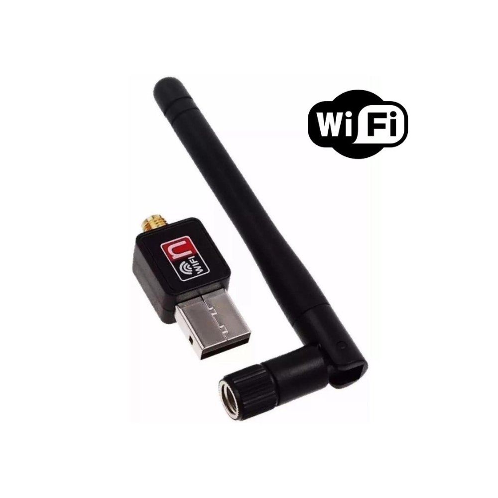 Adaptador Wifi Com Antena Wi-fi Desktop 1200mbps Pc Gamer Internet ...