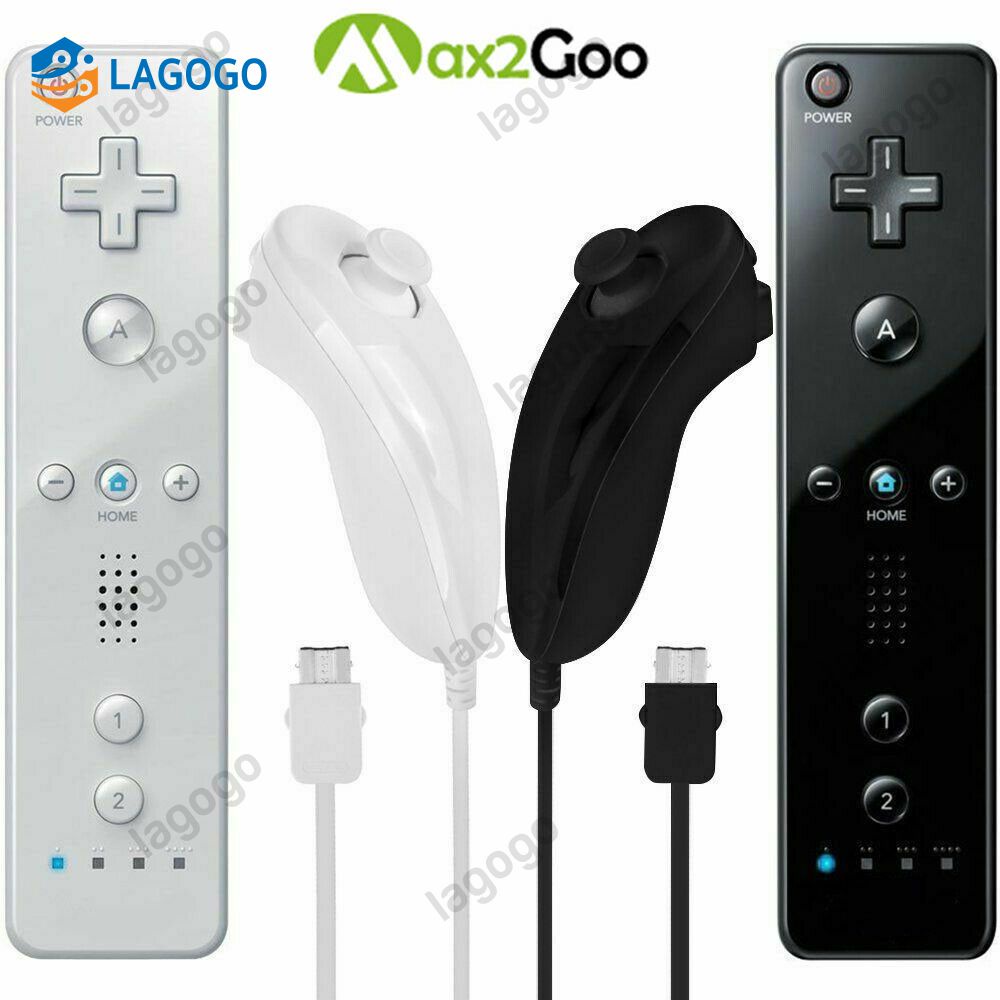 Controlador De Nunchuck Remoto Sem Fio Para Nintendo Wii/U